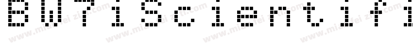 BW7i Scientific Quar字体转换